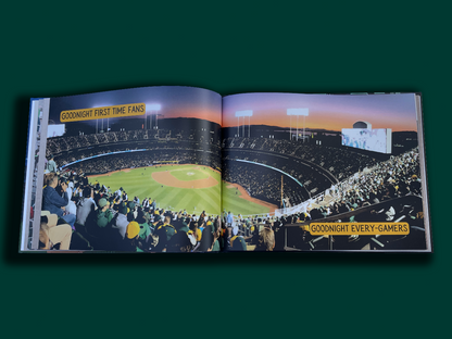 Goodnight Oakland A's - 11"x9" Hardcover